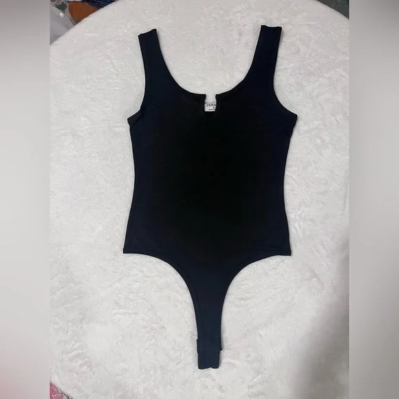 BRAND NEW Black Zenana Bodysuit - Size Small - Picture 1 of 9
